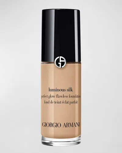 Armani Collezioni Luminous Silk Perfect Glow Flawless Oil-free Foundation Mini In . (light With A Peach Undertone)