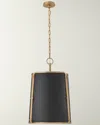 Visual Comfort Signature Hastings Medium Pendant By Carrier And Company In Gold 2