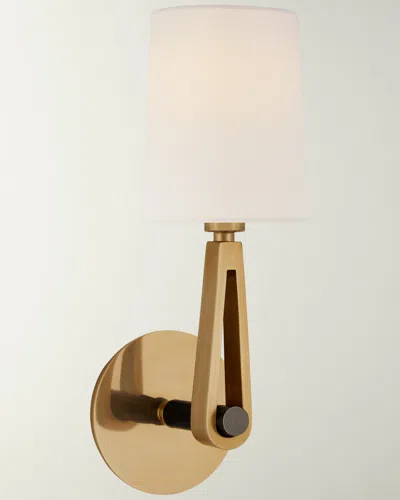 Visual Comfort Signature Alpha Single Sconce In Gold