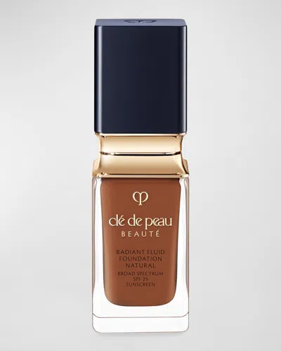 Clé De Peau Beauté Radiant Fluid Foundation Natural Spf 25, 1.1 Oz. In B100 Rich Deep Beige