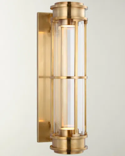 Visual Comfort Signature Gracie 19" Linear Sconce By Chapman & Myers In Gold