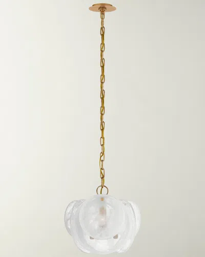 Visual Comfort Signature Loire Petite Chandelier By Aerin In Gold