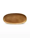L'objet Terra Medium Oval Platter In Brown