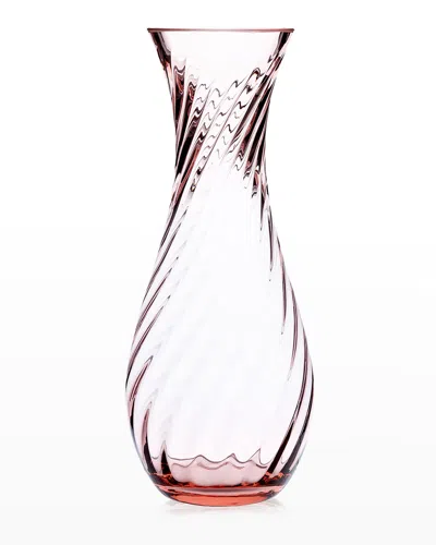 Caskata Quinn Optic Clear Carafe In Rose