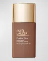 Estée Lauder Double Wear Sheer Matte Longwear Makeup - Spf 19 In N Deep Amber (extra Deep With Neutral Br