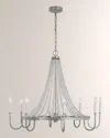 Visual Comfort Studio Leon Large Chandelier By Alexa Hampton In Salt Mist