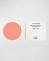 Hermes Rose  Silky Blush Powder Refill In White