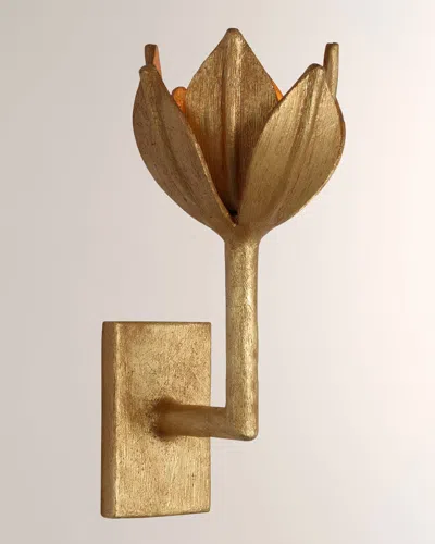 Visual Comfort Signature Alberto Small Sconce By Julie Neill In Gold