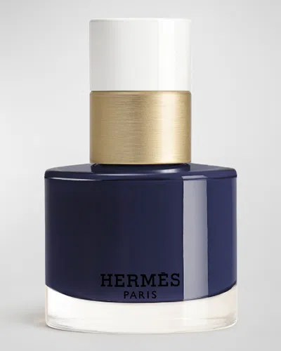 Hermes Les Mains  Nail Enamel In 96 Bleu Encr