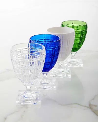 Mario Luca Giusti Winston Water Glass In Green