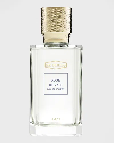 Ex Nihilo Rose Hubris Eau De Parfum, 3.4 Oz. In White
