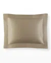 Sferra Giotto Continental Sham In Dark Khaki