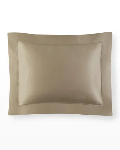 Sferra Giotto Continental Sham In Dark Khaki