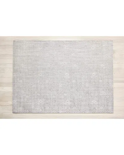 Chilewich Mosaic Floormat, 3' X 4' In Grey