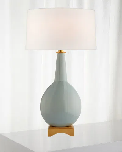 Visual Comfort Signature Antoine Large Table Lamp By Julie Neill In Blue
