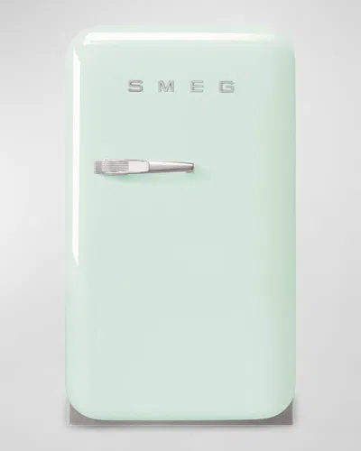 Smeg Fab5 Retro Right-hinge Mini Fridge In Pastel Green