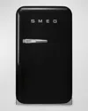 Smeg Fab5 Retro Right-hinge Mini Fridge In Black