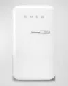 Smeg Fab5 Retro Left-hinge Mini Fridge In White