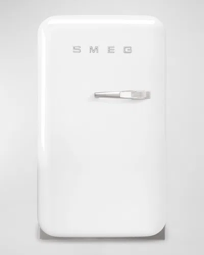 Smeg Fab5 Retro Left-hinge Mini Fridge In White