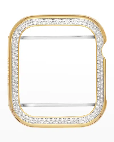 Michele Diamond Jacket For Apple Watch In Gold-tone, 40mm