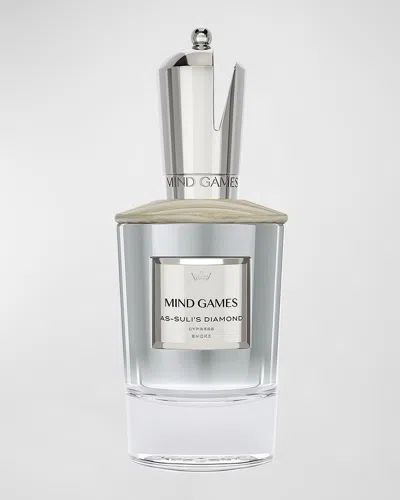 Mind Games As-suli's Diamond Extrait De Parfum - Silver Bishop, 3.4 Oz. In White