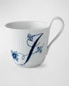 Royal Copenhagen Alphabet Fluted Mug In Mug J