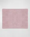 Hestia Everyday Faux Shagreen Acrylic Tray In Pink
