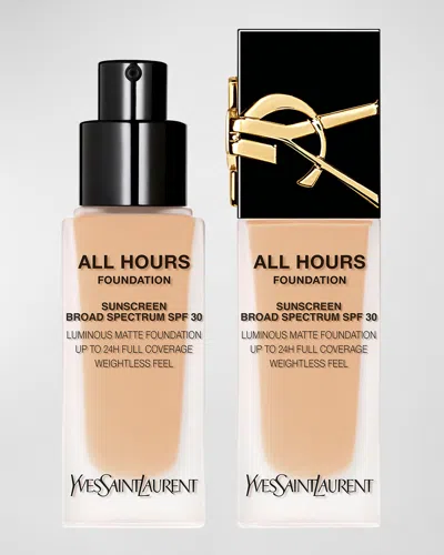 Saint Laurent 0.85 Oz. All Hours Luminous Matte Foundation In Ln3