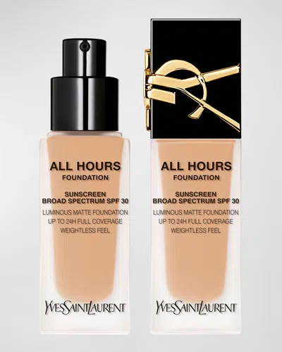 Saint Laurent 0.85 Oz. All Hours Luminous Matte Foundation In White