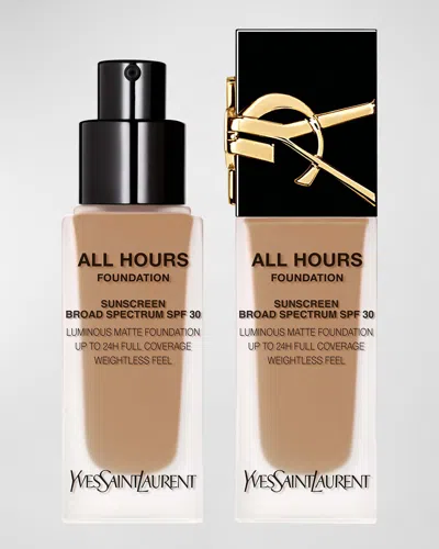 Saint Laurent 0.85 Oz. All Hours Luminous Matte Foundation In Mw9