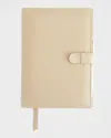 Royce New York Personalized Executive Leather Daily Planner In Taupe