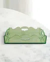 Port 68 Queen Anne Tray In Green