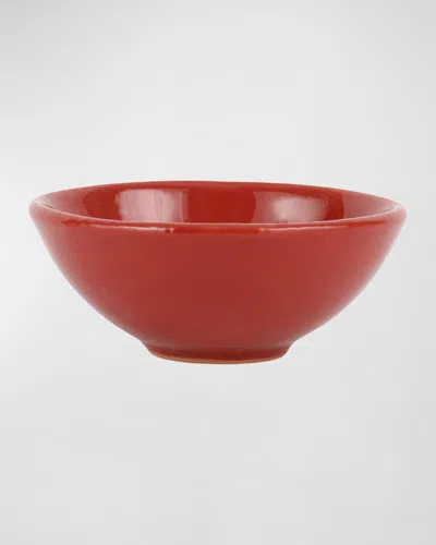 Vietri Cucina Fresca Dipping Bowl In Red