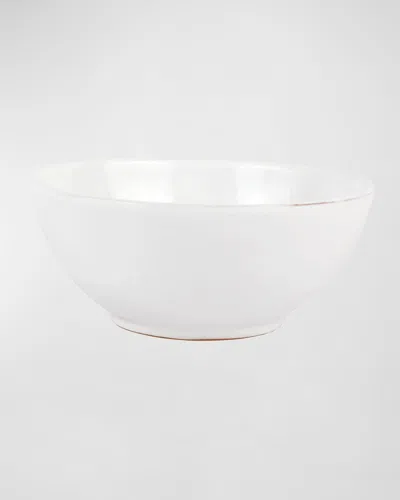 Vietri Cucina Fresca Small Serving Bowl In White