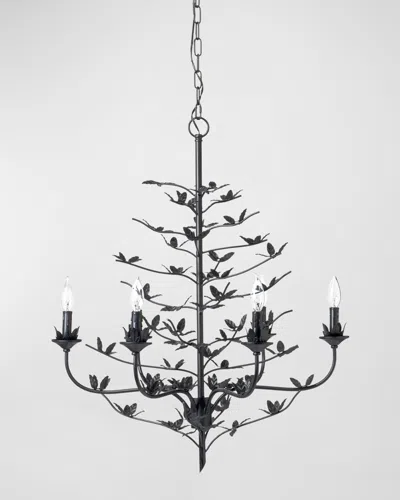 Jamie Young Blooming Chandelier In Black