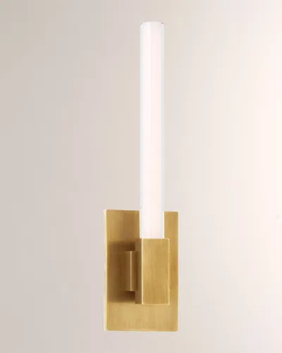 Visual Comfort Signature Mafra Small Sconce By Ian K. Fowler In Brass