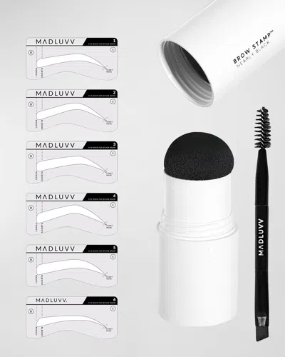 Madluvv Brow Stamp Kit In Nearly Black