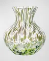 Juliska Puro Glass Vase, 6" In Green