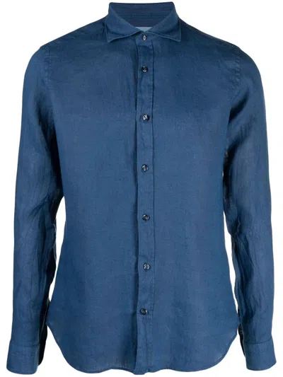 Tintoria Mattei Shirt Clothing In Blue