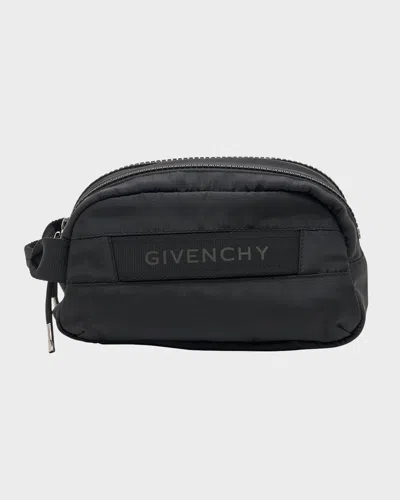 Givenchy Men's G-trek Toiletry Pouch In Black