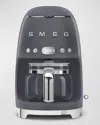 Smeg Retro Drip Filter Coffee Machine In Gray