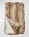 Fabulous Furs Limited Edition Faux-fur Throw In Multi