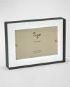 Tizo Lucite Floating Block Frame, 4" X 6" In Clear &amp; Black