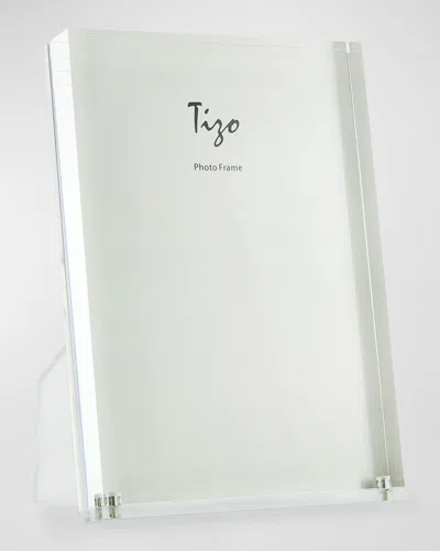 Tizo Thick Lucite Easle-back Frame - 5" X 7" In Clear