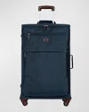 Bric's Siena Spinner, 30" In Blue/espresso Trim