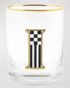 Mackenzie-childs Monogram Tumbler, 14 Oz. In I