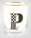 Mackenzie-childs Monogram Tumbler, 14 Oz. In P