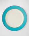 Kit Kemp For Spode Calypso Platter, 13" In Turquoise