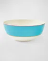 Kit Kemp For Spode Calypso Serving Bowl, 10" In Turquoise