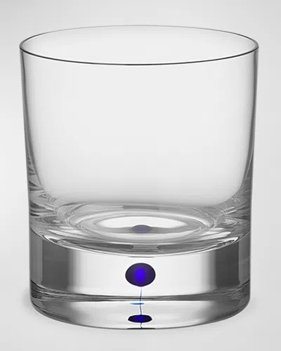 Orrefors Intermezzo Blue Double Old-fashioned Glasses, Set Of 2 In Clear